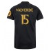 Real Madrid Federico Valverde #15 Tredjedrakt 2023-24 Korte ermer